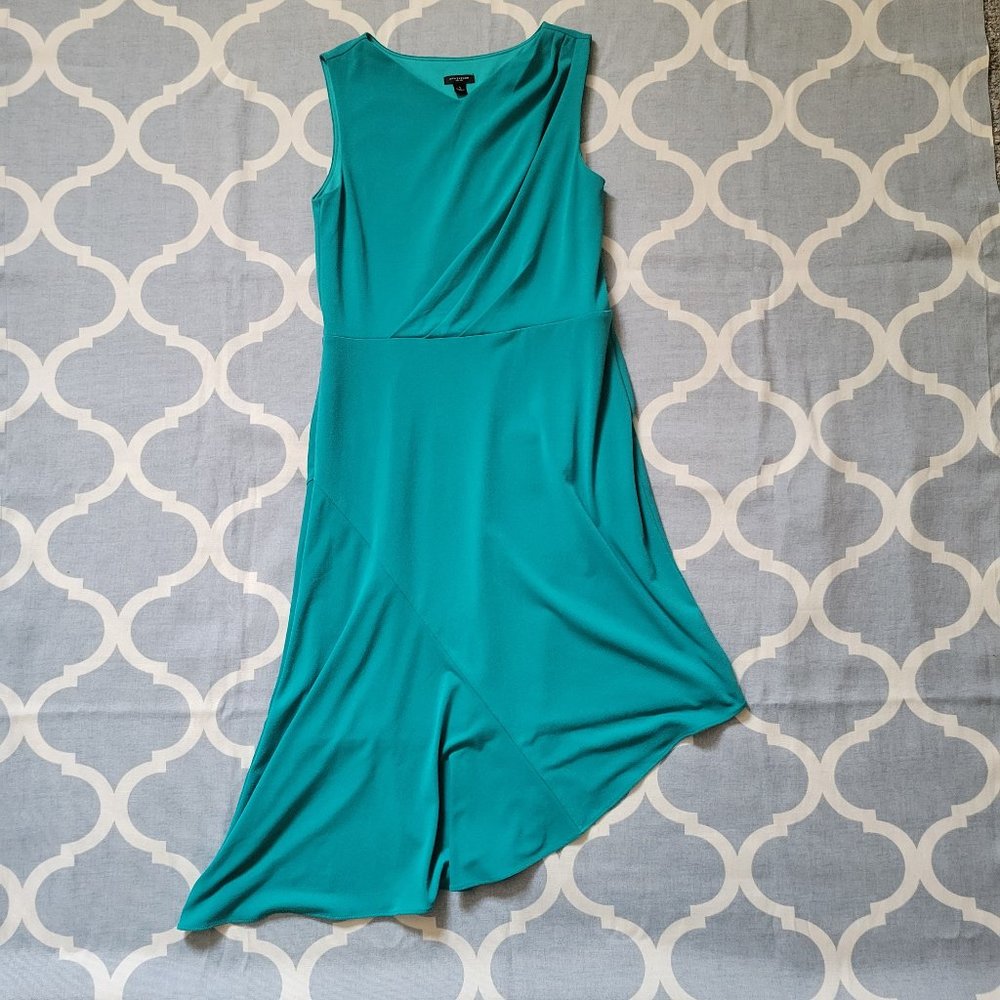 Ann Taylor Dress Sleeveless Holiday Party asymmetrical - Picture 11 of 11